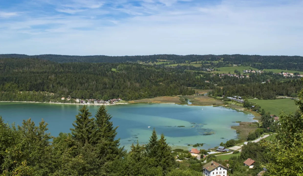 Lac Saint-Point à Labergement-Sainte-Marie dans le Haut-Doubs