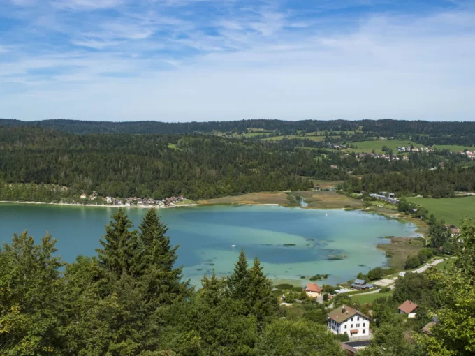 Lac Saint-Point à Labergement-Sainte-Marie dans le Haut-Doubs