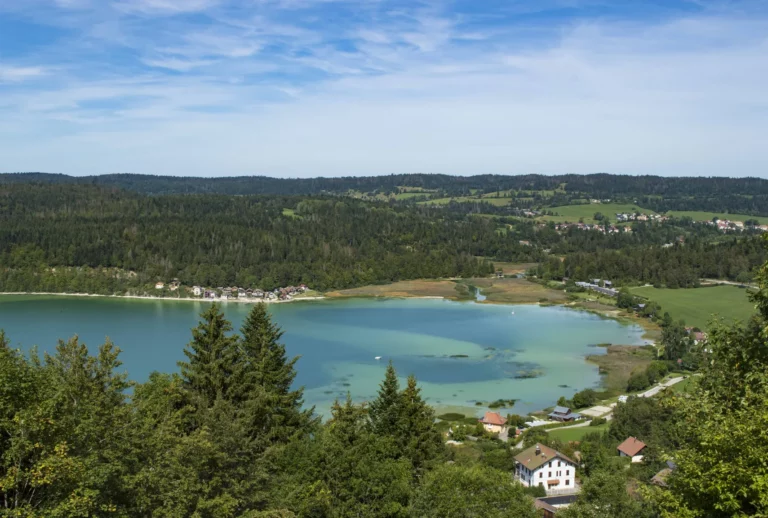 Lac Saint-Point à Labergement-Sainte-Marie dans le Haut-Doubs